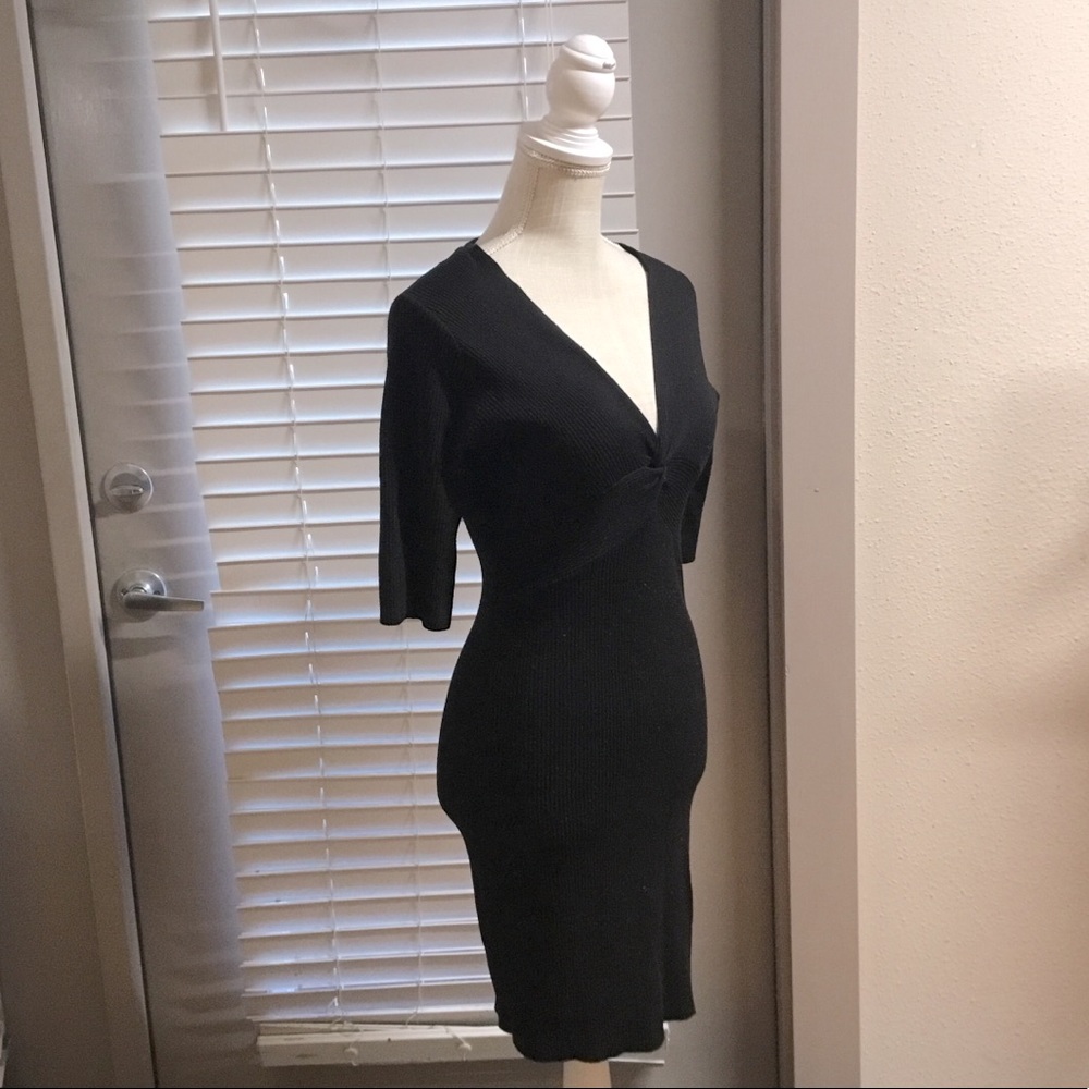 Fashion House Black Mini Dress